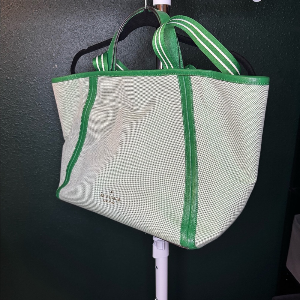 Kate Spade Green Large Tote